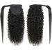 Ponytail Hair Extension Kinky Curly Ponytail Extension 10-24Inch Brazilian Human Hair Wrap Around Ponytail Hairpieces Clip In Afro Curly Remy Hair Extension for Black Women Ponytail Hairpiece (Size : 20inches 100g - Buy Online on GoSupps.com
