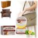 2024 Wise Owl Furniture Salve and Brush Carolina Furniture Salve Leather Salve for Furniture Furniture Salve Renovation Maintenance (1 Set)