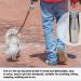 Zoneyan 750ml Stainless Steel Dog Water Bottle - Portable Pet Drinking Bottle for Travel Parks Camping & Hiking - Buy Online on GoSupps.com