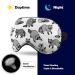 Raccoon Life Sleep Mask - Adjustable Strap Eye Cover for Night Travel and Nap - Buy Online on GoSupps.com