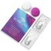 Buy Glamlens Palermo Blue Contact Lenses - Strongly Covering Natural Blue | Silicone Hydrogel | 1 Pair (2pcs) | Dia 14.00 - International Shipping Available - Buy Online on GoSupps.com
