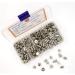 90 Sets Chicago Screws Assorted Kit for DIY Leather Craft Bookbinding - 6 Sizes Silvery Leather Rivets - 3/16 Screw Rivets - Phillip Head Book Binding Posts - Chicago Bolts (5 x 4 5 6 8 10 12) - Buy Online on GoSupps.com