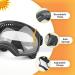 PETLESO Dog Goggles for Medium Large Breed Anti-UV Pet Goggles Sunglasses with Adjustable Straps for Driving Hiking Clear - Buy Online on GoSupps.com