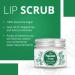 Peppermint Lip Scrub - 100% Natural, Vegan & Eco-Friendly - 27g - Buy Online on GoSupps.com