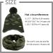 XIAOHAWANG Knitted Baby Hat with Fleece Lining and Pompom - Army Green Hat+Scarf | 2-4 Years - Buy Online on GoSupps.com