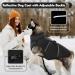 Kuoser Winter Dog Coat - Reflective XL Jacket for Large Dogs | Warm Durable Outdoor Gear in Black & Gray - Buy Online on GoSupps.com