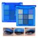 MAEPEOR Blue Silver Eyeshadow Palette - 9 Colors Cool Toned Matte Glitter, Longlasting & Waterproof Eye Shadow for Girls and Women - Buy Online on GoSupps.com