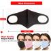 Reusable Face Mask GENERISE Stylish Face Mask x1 - Polyurethane Breathable Washable Face Mask - Unisex (White) - Buy Online on GoSupps.com