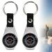 Compass key trailer pocket compass portable compass vintage outdoor portable waterproof pocket compass made of zinclegation mini key trailer compass for tools navigation outdoors 1