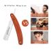 Personalized Stainless Steel Straight Blade Razor for Men - Custom Engraved Gift for Husband & Father - Buy Online on GoSupps.com