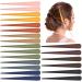 Cinaci 20PCS Colorful Plastic Alligator Hair Clips - 4.7 Inch Long Hair Barrettes for Styling Women Girls - Buy Online on GoSupps.com