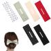 6 Pcs Lazy Deft Bun Maker Hair Bun Maker  Hair Accessories For Women Multi-color Cloth Magic Hair Clip  Lazy Hair Curler Flexible Reusable Fashion Hairbands (6pcs)