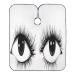 Kigai Cute Eyes Barber Cape Professional Salon Hair Cutting Cape with Adjustable Snap Closure Waterproof Hairdressing Cape Haircut Cape for Men Women