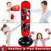 Kids 47 Punching Bag with Stand - Perfect for Karate, Kickboxing & Taekwondo | Fun Anger Management & Energy Release Toy for Boys and Girls - Buy Online on GoSupps.com