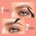 Buy Microblading Eyebrow Pen - 2-in-1 Dual-Ended Pencil for Natural Hair-Like Brows - Long-Lasting Dark Brown Shade for Women - International Shipping Available - Buy Online on GoSupps.com
