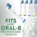 Oral B Compatible Toothbrush Replacement Heads - Precision Clean Brush Refills for Oral-B Genius & Sensitive Care - Fits Pro 1000/9600/5000/3000/8000 - White (WEB20X) - Buy Online on GoSupps.com