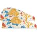 Seamless Fish Seahorse Hair Towel 2 Pack - Super Absorbent Quick Dry Turbans for Women & Girls - Buy Online on GoSupps.com