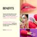 Winky Lux Flower Balm - Vegan Lip Stain with Real Chrysanthemum - Pink Color Changing Lipstick - Vanilla Scented Natural Lip Balm - Buy Online on GoSupps.com