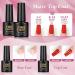 PEACECOLOR Gel Nail Kits Full Set for Beginners 15 PCS Nail Polish with 36W Lamp Kit Nail Gel Builder 10ML with Nail File Machine Basic Gel Extensions Nail Art Design Kit - Buy Online on GoSupps.com