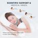 Gray-L Neck Brace Cervical Collar for Sleeping - Pain Relief and Support for Women & Men - Buy Online on GoSupps.com