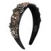 QIANXUAN Rhinestone Headband - Crystal Beaded Embellished Hair Accessory for Women - Buy Online on GoSupps.com