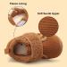 JOINFREE Baby Girl/Boy Plush First Walking Shoes | Anti-Slip Slipper for Toddlers | Brown, UK 2.5/3 Child - Buy Online on GoSupps.com