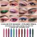 6Pcs Waterproof Glitter Eyeliner Pencils Set - Colorful Metallic Liquid Eye Liners for Women - Long Lasting Formula - Pack of 6 - Buy Online on GoSupps.com