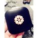 Nfegsiya Contact Lens Container Box for Women - Stylish Eye Lens Holder Case with Travel Bag (White) - International Shipping Available - Buy Online on GoSupps.com