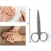 Stainless Steel Nail Scissors for Men and Women - Durable Manicure Scissors for Pedicure and Grooming - Buy Online on GoSupps.com