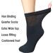 VEIGIKE Women's Extra Wide Quarter Socks 4-Pack - Moisture Wicking & Cushioned for Swollen Feet - Size 9-11, Black - Buy Online on GoSupps.com