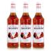 Monin Syrup Caramel 1.0L Pack of 3 Caramel