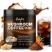 2 Pack Mushroom Coffee Powder 10 Adaptogenic Mushrooms And MCT Oil Hydrolyzed Collagen Instant Coffee with Lion's Mane Chaga L-Theanine for Energy Focus Digestion and Immunity 320G 5.64 Ounce (Pack of 2) - Buy Online on GoSupps.com