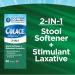 Colace 60 Count Stool Softener Plus Laxative Tablets and Fleet 50 Count Aloe Vera Glycerin Suppositories for Constipation Relief - Buy Online on GoSupps.com