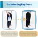 Catheter Leg Bag Pants for Men/Women - Urine Bag Holder with Double Zippered Pockets Holds 2000ml - X-Large Grey - Buy Online on GoSupps.com