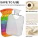 Buy Naanle Wood Rainbow Heat Bottle with Cover - 1L Hot Water Bottle for Bed Hand and Feet Warmer | Pain Relief & Heat Therapy - International Shipping Available - Buy Online on GoSupps.com