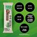 Iron Vegan Sprouted Protein Bar - Double Chocolate Brownie Choc. Brownie 64g/12 - Buy Online on GoSupps.com