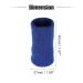 VOCOSTE 30 Pcs Breathable Finger Sleeves | Thumb Braces for Pain Relief | Elastic Compression Protectors for Arthritis & Trigger Finger - Blue - Buy Online on GoSupps.com