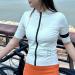 WOSAWE Women's Short Sleeve Cycling Jersey - Breathable Quick-Drying Summer Bike Top in White - Buy Online on GoSupps.com