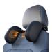 Zawaer headrest car children car headrest neck support children 180 degrees adjustable breathable car seat side headrest pillow children quick installation travel sleeping pillow headrest.