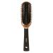 Parsa beauty trend line hairbrush long/narrow (rose gold) with plastic pins - all -round brush hair for daily hair styling - hair brush without ziepen hair brush (long/narrow) ros gold