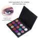 Shining Eye Shadow Cosmetic Powder - 15 Colors Waterproof Glitter Eyeshadow Palette for Stunning Eye Looks - Buy Online on GoSupps.com