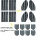 Unikstep 2 Pairs Shoe Sole Repair Rubber Sheets - Size 7.1x4.7 Inches | Outer Front Sole and Heel Replacement Pads for Anti-Slip, Noise Reduction, Non-Skid Protection - Buy Online on GoSupps.com