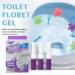 1 x Toilet Gel Toilet Bowl Gel Stamp Fragrance Toilet Cleaner Gel Stamp Kit Air Freshener UwJ912 (Purple One Size) purple one size - Buy Online on GoSupps.com