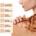Flawsome 100% Natural Organic Arabica Ground Coffee Cellulite Reducing Body Scrub by Skin and Senses (11.5oz) With Vitamin E Carrot Seed Oil and Coconut Oil - Buy Online on GoSupps.com
