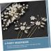 minkissy 5 Sets Hairpin Bridal Hair Combs Pearl Hair Combs Decorative Headpiece Decorative Hair Combs Wedding Decorations for Ceremony Hair Decor Accessory Zinc Alloy Horse Eye Bride - Buy Online on GoSupps.com