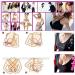 wemee Ladies Women Adjustable Shoulder Back Posture Corrector Chest Brace Support Belt-Black-L - Buy Online on GoSupps.com