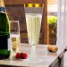 FVIEXE 100 Pack 5 Oz Disposable Plastic Champagne Flutes with Gold Rim - Ideal for Parties, Weddings & Events - Buy Online on GoSupps.com