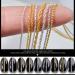 9pcs 3D Metallic Chain Nail Art Stickers Decals - Gold Silver Mixed Design | Lookathot Nail DIY Decoration Tools - Buy Online on GoSupps.com