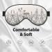 Floral Herbs Botanical Engraving Print Eye Mask | Unisex Light-Blocking Sleep Mask - Buy Online on GoSupps.com