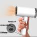 Wireless Hair Dryer USB Rechargeable Cordless Hair Dryer Portable Blow Dryer w/Hot & Cold Wind for Travel School Pet Care Hairdressing Oil Painting Drying Tools - Buy Online on GoSupps.com